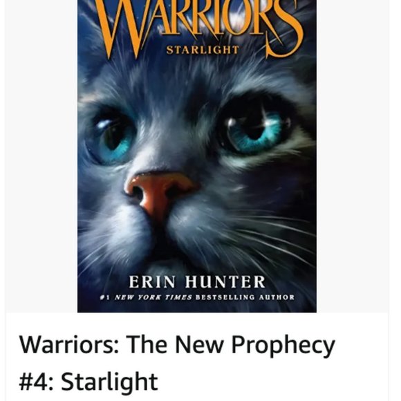 Warriors: The New Prophecy Books - #3, #4 ,  #5, #6 In perfect shape - Picture 4 of 10